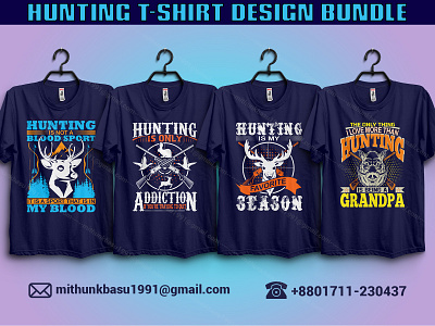 Hunting t-shirt Bundle