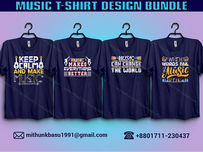 Music T-Shirt Bundle