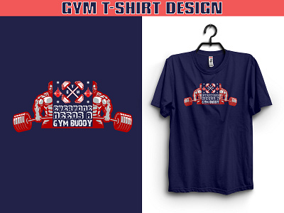 Gym Lovers Design Slogan T Shirt Stock Illustration 2304419833