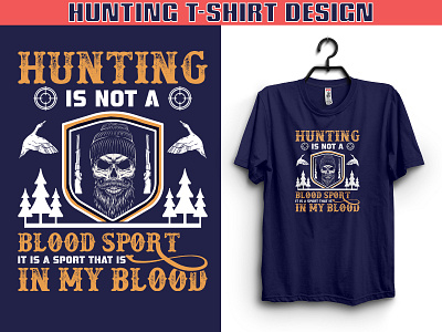 HUNTING T-SHIRT DESIGN