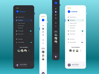 Sidebar navigation for Dashboard app app design application colours dark theme dashboard design dropdown menu fintech minimal navigation navigation bar sajon sidebar sidebar navigation task manager ui ux web app web design