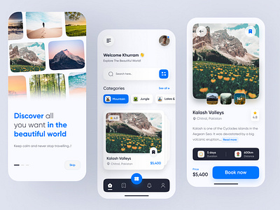 Travel App Design