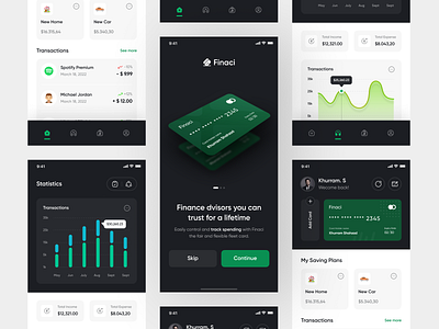 Finance Mobile App Design