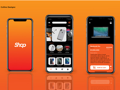 Shop UI Sample Design