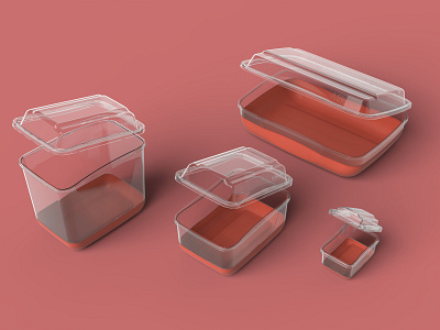 Reusable Takeout Containers 3d design industrial design packaging design product concept product design product development