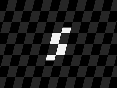 S Mark pattern auto branding carbon fiber digital finish line flag logo monogram pattern pixel s speed