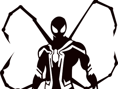 Spidey cover cover art design illustraion illustrator spiderman vector