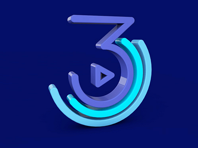 Logo 3lopez 3D 3d branding logo