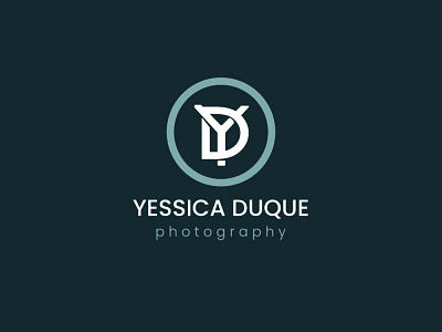 Logo Yessica Duque - Photography logo personal logo photographer