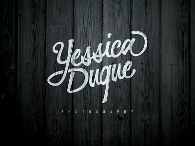 Final Logo Yessica Duque - Photography logo logo design personalbrand photographer