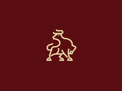 Logo La Tora - Butcher shop branding isotype logo