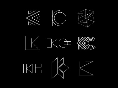Logo proposals Katiuska Caicedo Architect architect logo logoprocess