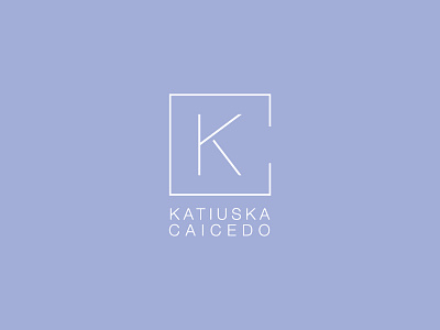 Logo Katiuska Caicedo Architect logo logodesign personalbrand