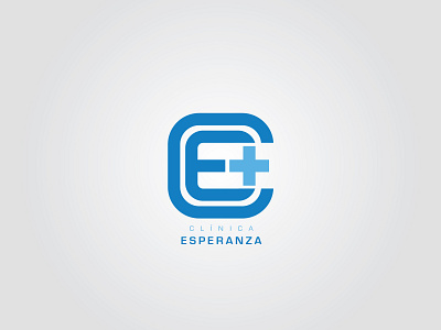 Clínica Esperanza branding health logo