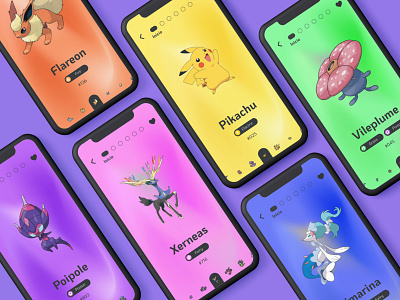 DREDEX: Pokedex App | UI Design