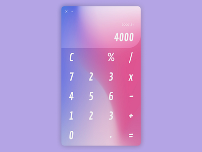 DailyUI #003 - Calculator! calculator daily ui dailyui figma interface ui user interface ux