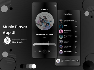 Music Player App UI