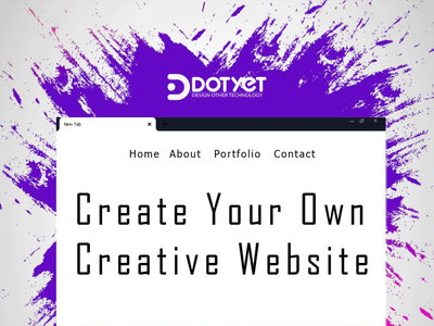 Create Website by dotyet on Dribbble