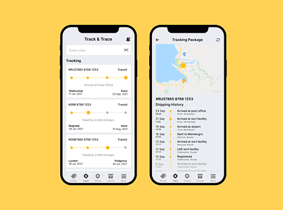 Montenegro Post Redesign Concept app mobile post redesign ui ux