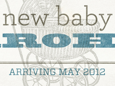 New Baby archer baby fatboy typography