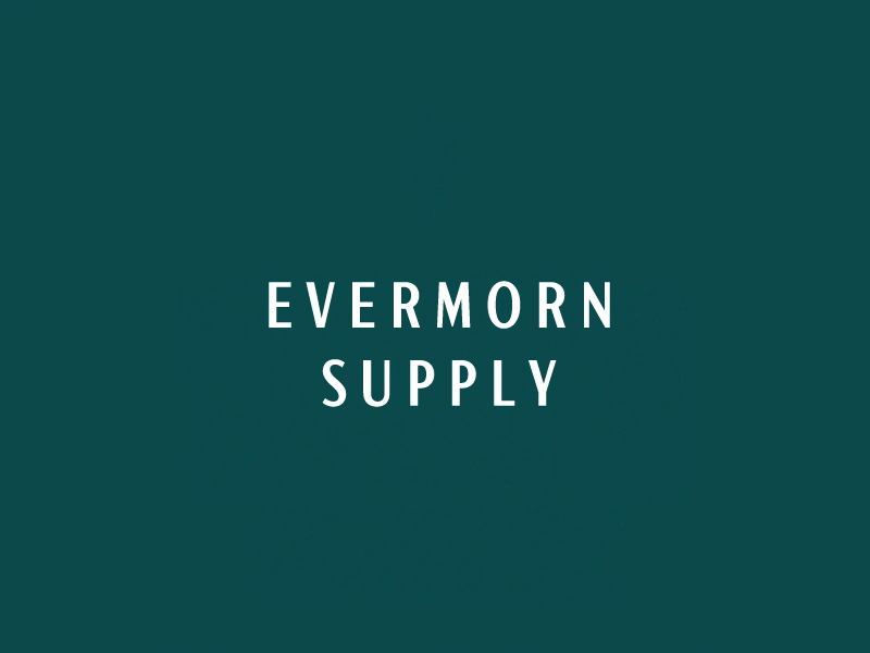Evermorn Supply bible verse branch brand identity branding evermorn logo mercy morning