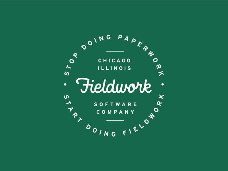 Fieldwork Badges badge fieldwork focus lab hand lettering heritage logo logotype script typography vintage