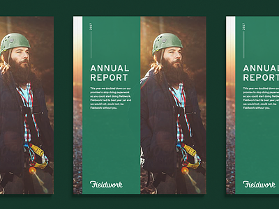 Annual Report annual report fieldwork focus lab hand lettering heritage logo logotype print script typography