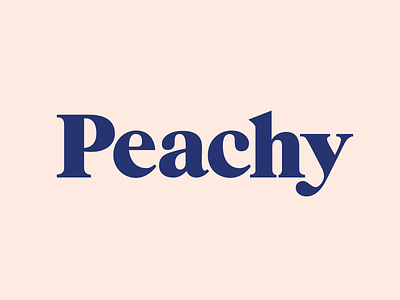 Peachy Logotype brand identity branding focus lab identity insurance logo logotype peachy