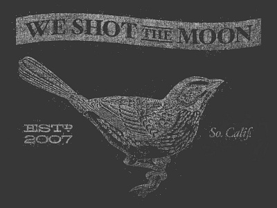 Sparrow apparel bird merch shirt sparrow t shirt we shot the moon