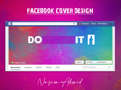 FACEBOOK COVER DESIGN design editable facebook instagram post social social media