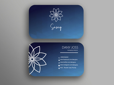 Sasay Business Card Design