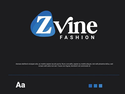 Z vine Fashion Logo brand identity business business card business logo design latter logo logo typography unique logo vector