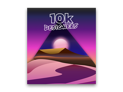 10K Designers app art artwork design designers designs figma illustration illustrator logo logo design mobile uidesign uiux ux