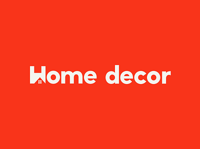 Home decor design logo