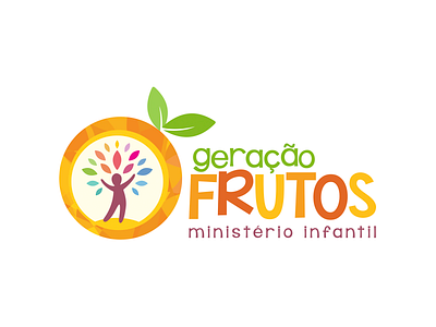 Geração Frutos Logo branding church church design church event design kids logo