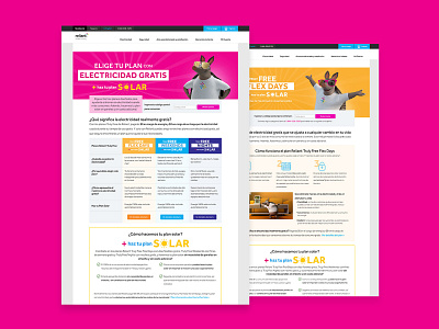 Reliant 2021 Mass Campaign (Hispanic Market) design web web design website design