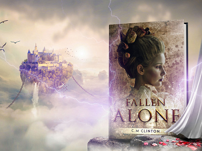 Fallen Alone Book Cover Design