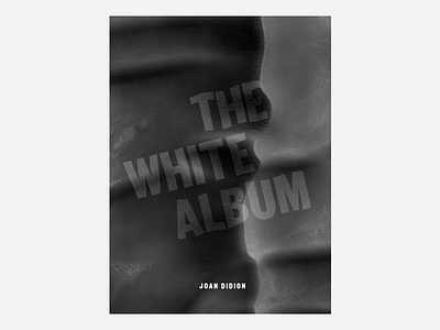 The White Album by Joan Didion art direction book book cover graphic graphic design type typography
