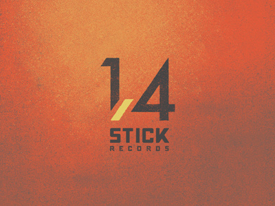 Quarter Stick Records brand identity illustration label music quarter stick records