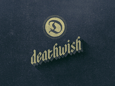 Deathwish Inc. deathwish identity illustration label logo music records retro type