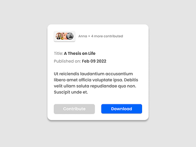 Document Download Modal