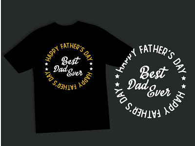 Best Dad t shirt design