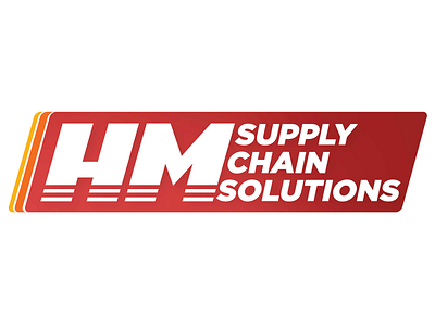 HM Supply Chain Solution Final Logo animation branding design inspiration flat design illustration india inspiration logo logo design monocolour