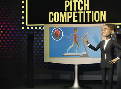 Pitch Competition 3d 3d animation animation branding explainer video fresh design inspiration modelling pitch startup video