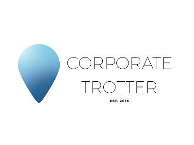 Final Corporate Trotter Logo compass globe logo travel travel company wanderlust