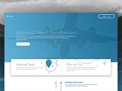 Travel Agency Landing Page