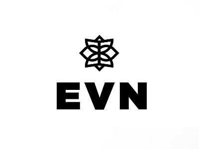 Evn Logo Design brand design brand strategy branding clothing retail logo india logo logo logo design minimal brand strategy minimal logo minimal mark retail logo simple logo