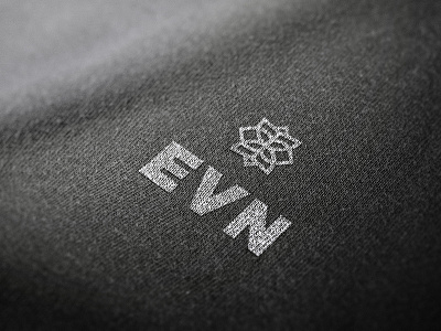 EVN Logo Cloth Mockup app branding design icon illustration logo typography ui ux vector