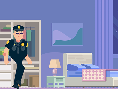Policeman Illustration (SCW Video  Series)