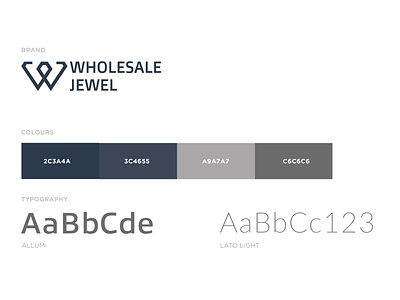Wholesale Jewel Brand Identity